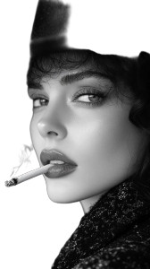 Noir Portrait Vinyl Car Decal Sticker – Waterproof & UV-Resistant 8" Noir Portrait Vinyl Car Decal Sticker – Waterproof & UV-Resistant 8"