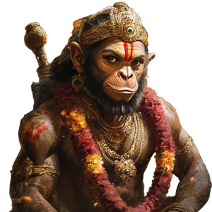 Lord Hanuman Vinyl Car Decal Sticker – Waterproof & UV-Resistant 8" Lord Hanuman Vinyl Car Decal Sticker – Waterproof & UV-Resistant 8"