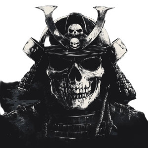 Samurai Skull Logo V2 Vinyl Car Decal Sticker – Waterproof & UV-Resistant 8" Samurai Skull Logo V2 Vinyl Car Decal Sticker – Waterproof & UV-Resistant 8"