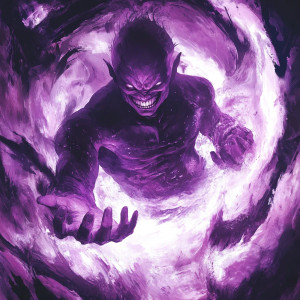 Menacing Majin Buu Vinyl Car Decal Sticker – Waterproof & UV-Resistant 8"