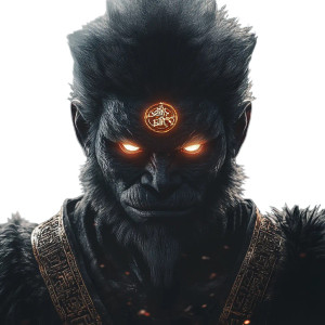 Avatar State Wukong Vinyl Car Decal Sticker – Waterproof & UV-Resistant 8"