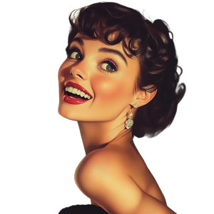 Audrey Hepburn Lookalike Vinyl Car Decal Sticker – Waterproof & UV-Resistant 8" Audrey Hepburn Lookalike Vinyl Car Decal Sticker – Waterproof & UV-Resistant 8"