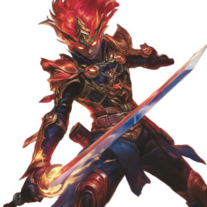 Flame Swordsman Metalmorph Vinyl Car Decal Sticker – Waterproof & UV-Resistant 8" Flame Swordsman Metalmorph Vinyl Car Decal Sticker – Waterproof & UV-Resistant 8"