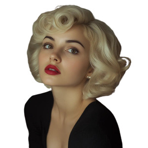 Sicilian Woman Composite Vinyl Car Decal Sticker – Waterproof & UV-Resistant 8"