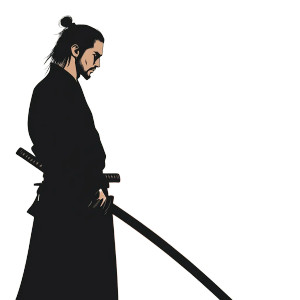 Minimalistic Samurai Vinyl Car Decal Sticker – Waterproof & UV-Resistant 8" Minimalistic Samurai Vinyl Car Decal Sticker – Waterproof & UV-Resistant 8"