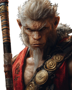 Sun Wukong Portrait V15 Vinyl Car Decal Sticker – Waterproof & UV-Resistant 8" Sun Wukong Portrait V15 Vinyl Car Decal Sticker – Waterproof & UV-Resistant 8"