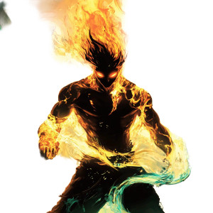 Fiery Anime Silhouette V3 Vinyl Car Decal Sticker – Waterproof & UV-Resistant 8" Fiery Anime Silhouette V3 Vinyl Car Decal Sticker – Waterproof & UV-Resistant 8"