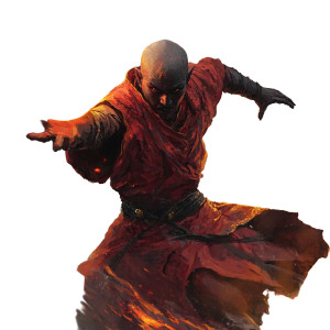 Radiant Sun Monk Vinyl Car Decal Sticker – Waterproof & UV-Resistant 8"