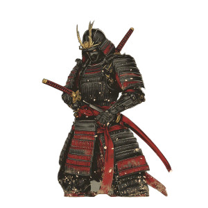 Majestic Samurai V5 Vinyl Car Decal Sticker – Waterproof & UV-Resistant 8" Majestic Samurai V5 Vinyl Car Decal Sticker – Waterproof & UV-Resistant 8"