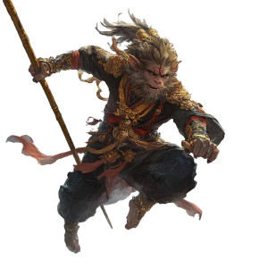 Wukong Fights Gods Vinyl Car Decal Sticker – Waterproof & UV-Resistant 8" Wukong Fights Gods Vinyl Car Decal Sticker – Waterproof & UV-Resistant 8"