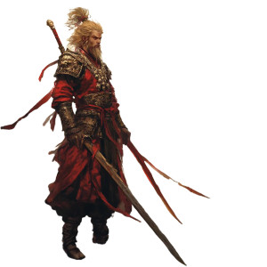 Sun Wukong Stands V2 Vinyl Car Decal Sticker – Waterproof & UV-Resistant 8"