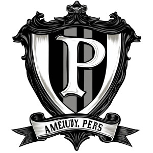 Simplified Hockey Badge Vinyl Car Decal Sticker – Waterproof & UV-Resistant 8"