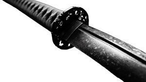 Shadow Magic Katana Vinyl Car Decal Sticker – Waterproof & UV-Resistant 8"