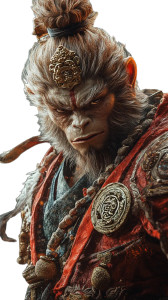 Monkey King Rendering Vinyl Car Decal Sticker – Waterproof & UV-Resistant 8" Monkey King Rendering Vinyl Car Decal Sticker – Waterproof & UV-Resistant 8"