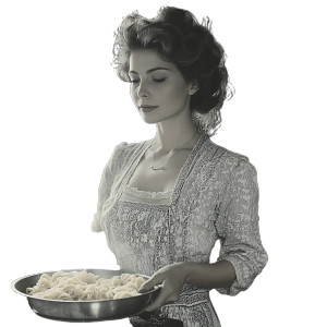 Italian Cooking Woman Vinyl Car Decal Sticker – Waterproof & UV-Resistant 8" Italian Cooking Woman Vinyl Car Decal Sticker – Waterproof & UV-Resistant 8"