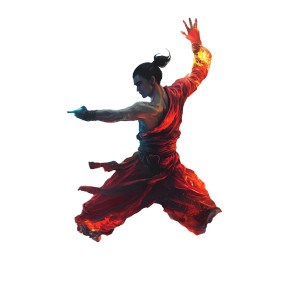 Elemental Martial Artist Vinyl Car Decal Sticker – Waterproof & UV-Resistant 8" Elemental Martial Artist Vinyl Car Decal Sticker – Waterproof & UV-Resistant 8"