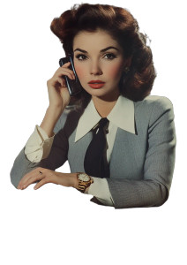 Confident Businesswoman 1950S Vinyl Car Decal Sticker – Waterproof & UV-Resistant 8" Confident Businesswoman 1950S Vinyl Car Decal Sticker – Waterproof & UV-Resistant 8"