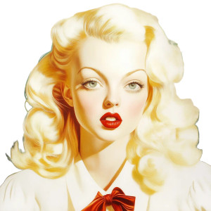 Blonde Woman Vinyl Car Decal Sticker – Waterproof & UV-Resistant 8" Blonde Woman Vinyl Car Decal Sticker – Waterproof & UV-Resistant 8"