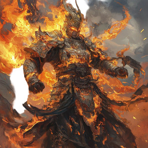 Xingtian Mythology Vinyl Car Decal Sticker – Waterproof & UV-Resistant 8" Xingtian Mythology Vinyl Car Decal Sticker – Waterproof & UV-Resistant 8"