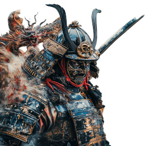 Samurai With Oni Mask V4 Vinyl Car Decal Sticker – Waterproof & UV-Resistant 8" Samurai With Oni Mask V4 Vinyl Car Decal Sticker – Waterproof & UV-Resistant 8"