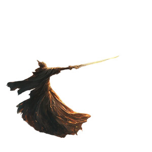 Sorcerer'S Fire Swing Vinyl Car Decal Sticker – Waterproof & UV-Resistant 8"