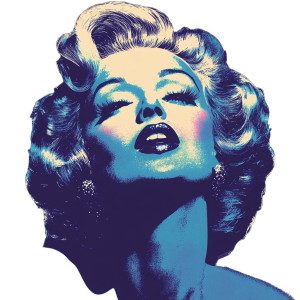 Marilyn Monroe Vector Vinyl Car Decal Sticker – Waterproof & UV-Resistant 8"