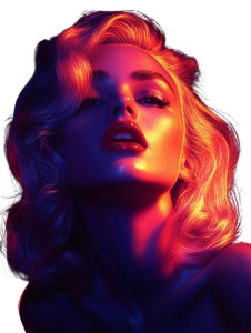 Neon Marilyn Monroe Vinyl Car Decal Sticker – Waterproof & UV-Resistant 8"