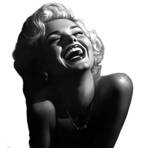 Laughing Marilyn Monroe Vinyl Car Decal Sticker – Waterproof & UV-Resistant 8" Laughing Marilyn Monroe Vinyl Car Decal Sticker – Waterproof & UV-Resistant 8"
