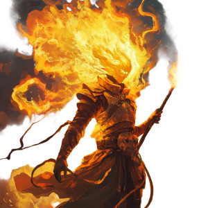 Blazing Joy Scepter Vinyl Car Decal Sticker – Waterproof & UV-Resistant 8"