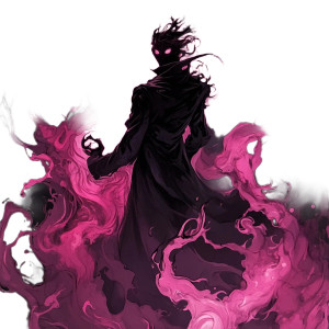 Evil Magic Swirl Vinyl Car Decal Sticker – Waterproof & UV-Resistant 8"