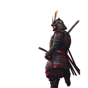 Bauhaus Samurai Vinyl Car Decal Sticker – Waterproof & UV-Resistant 8" Bauhaus Samurai Vinyl Car Decal Sticker – Waterproof & UV-Resistant 8"