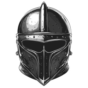 Knight Helmet Vinyl Car Decal Sticker – Waterproof & UV-Resistant 8" Knight Helmet Vinyl Car Decal Sticker – Waterproof & UV-Resistant 8"