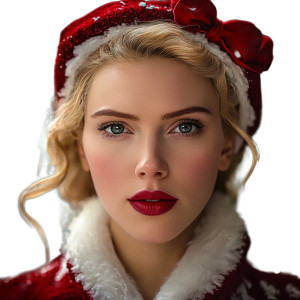 Scarlett Johansson Snow Maiden Vinyl Car Decal Sticker – Waterproof & UV-Resistant 8"