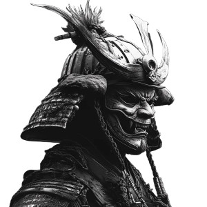 Demon Mask Samurai V2 Vinyl Car Decal Sticker – Waterproof & UV-Resistant 8" Demon Mask Samurai V2 Vinyl Car Decal Sticker – Waterproof & UV-Resistant 8"