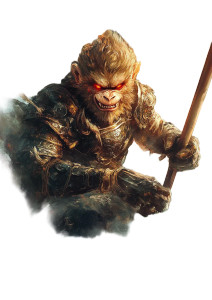 Monkey King Epic V2 Vinyl Car Decal Sticker – Waterproof & UV-Resistant 8"