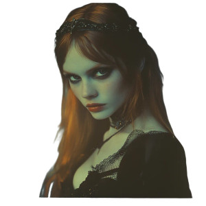 Villain Princess Vinyl Car Decal Sticker – Waterproof & UV-Resistant 8"