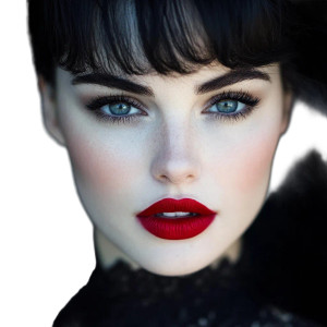 Glamorous Red Lips Vinyl Car Decal Sticker – Waterproof & UV-Resistant 8"