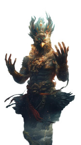 Mythical Creation Deity Vinyl Car Decal Sticker – Waterproof & UV-Resistant 8" Mythical Creation Deity Vinyl Car Decal Sticker – Waterproof & UV-Resistant 8"