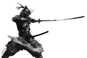 Samurai Smoke Katana Vinyl Car Decal Sticker – Waterproof & UV-Resistant 8" Samurai Smoke Katana Vinyl Car Decal Sticker – Waterproof & UV-Resistant 8"