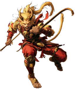 Sun Wukong Flying V3 Vinyl Car Decal Sticker – Waterproof & UV-Resistant 8"