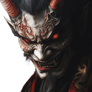 Hannya Demon Vinyl Car Decal Sticker – Waterproof & UV-Resistant 8" Hannya Demon Vinyl Car Decal Sticker – Waterproof & UV-Resistant 8"