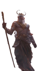 Divine Monkey King Vinyl Car Decal Sticker – Waterproof & UV-Resistant 8"