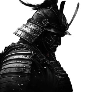 Samurai With Mask V7 Vinyl Car Decal Sticker – Waterproof & UV-Resistant 8" Samurai With Mask V7 Vinyl Car Decal Sticker – Waterproof & UV-Resistant 8"