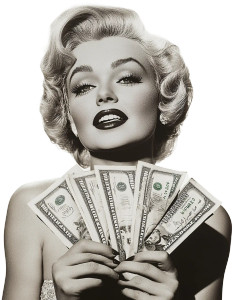 Marilyn Monroe V50 Vinyl Car Decal Sticker – Waterproof & UV-Resistant 8"