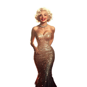 Marilyn Monroe Glamour V9 Vinyl Car Decal Sticker – Waterproof & UV-Resistant 8"