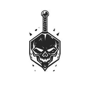 Dungeon Master Logo Vinyl Car Decal Sticker – Waterproof & UV-Resistant 8"