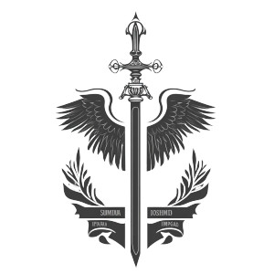 Suprema Summum Logo Vinyl Car Decal Sticker – Waterproof & UV-Resistant 8"