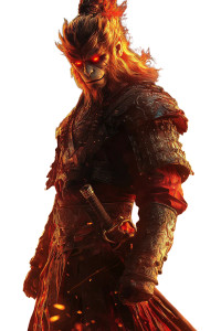 Monkey King Battle V15 Vinyl Car Decal Sticker – Waterproof & UV-Resistant 8"