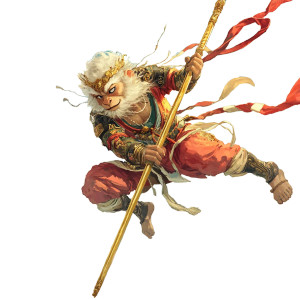 Flying Sun Wukong V2 Vinyl Car Decal Sticker – Waterproof & UV-Resistant 8"