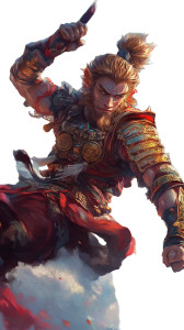 Sun Wukong V58 Vinyl Car Decal Sticker – Waterproof & UV-Resistant 8"